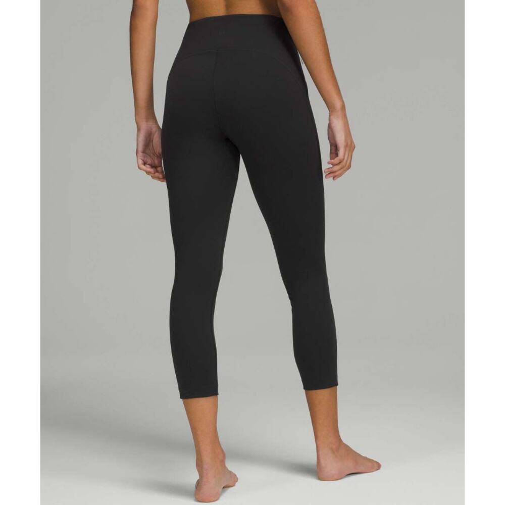 Lululemon InStill High-Rise Crop 23" Black Size 6 - Picture 2 of 7